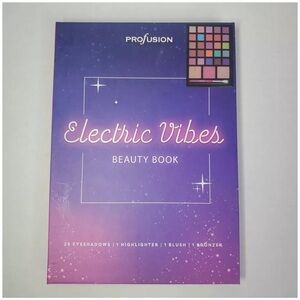 PRO-FUSION ELECTRIC VIBES BEAUTY BOOK EYESHADOW PALETTE